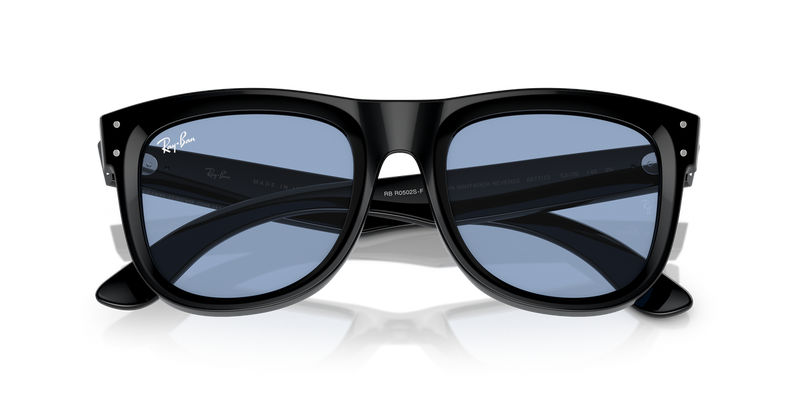 Ray-Ban WAYFARER REVERSE in Black / Light Blue (667772) - Alternate View
