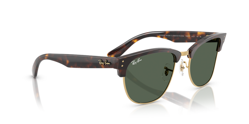 Ray-Ban CLUBMASTER REVERSE in Havana / Dark Green (1359VR) - Alternate View