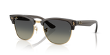Transparent Dark Grey On Gold / Grey Gradient (682911)