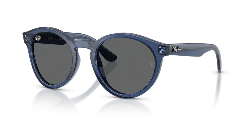 Ray-Ban RBR0505S in Transparent Navy Blue / Dark Grey (6708GR) - Alternate View