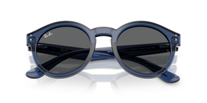 Transparent Navy Blue / Dark Grey (6708GR)