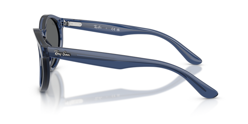 Ray-Ban RBR0505S in Transparent Navy Blue / Dark Grey (6708GR) - Alternate View