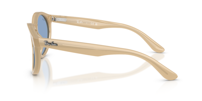 Ray-Ban RBR0505S in Opal Beige / Light Blue (678072) - Alternate View