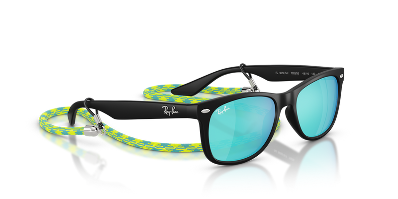 Ray-Ban Junior JUNIOR NEW WAYFARER in Rubber Black - Alternate View