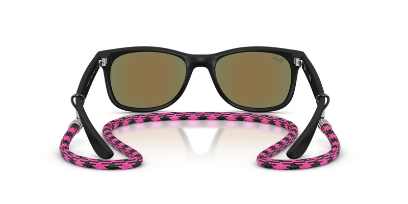 Ray-Ban Junior JUNIOR NEW WAYFARER in Rubber Black - Alternate View