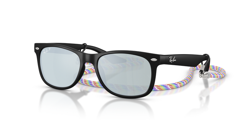 Ray-Ban Junior JUNIOR NEW WAYFARER in Rubber Black - Alternate View