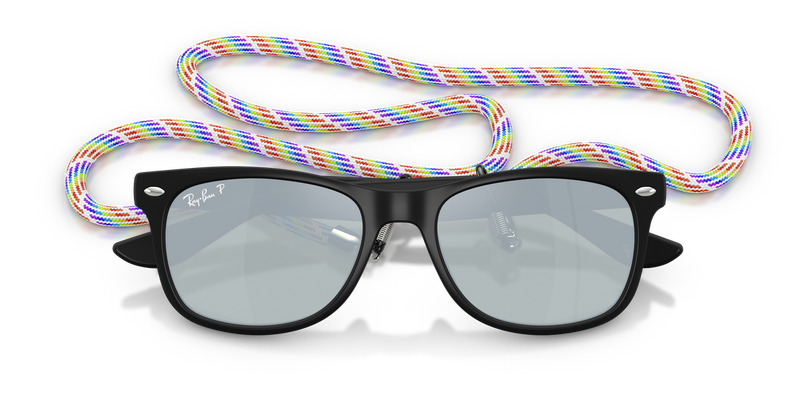 Ray-Ban Junior JUNIOR NEW WAYFARER in Rubber Black - Alternate View