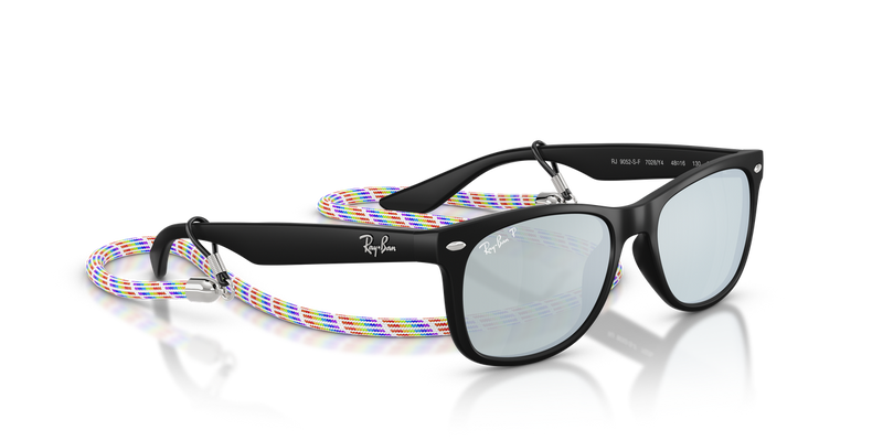 Ray-Ban Junior JUNIOR NEW WAYFARER in Rubber Black - Alternate View