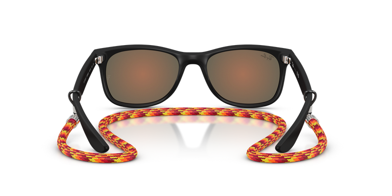 Ray-Ban Junior JUNIOR NEW WAYFARER in Rubber Black - Alternate View