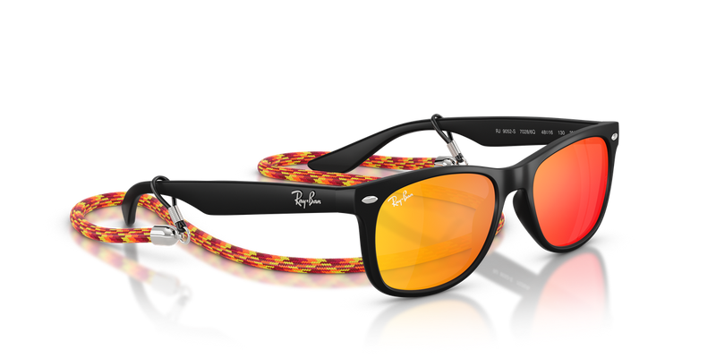 Ray-Ban Junior JUNIOR NEW WAYFARER in Rubber Black - Alternate View