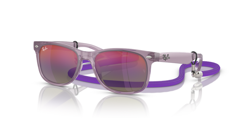 Ray-Ban Junior JUNIOR NEW WAYFARER in Opal Purple - Alternate View