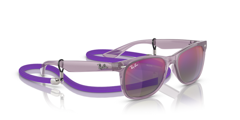 Ray-Ban Junior JUNIOR NEW WAYFARER in Opal Purple - Alternate View