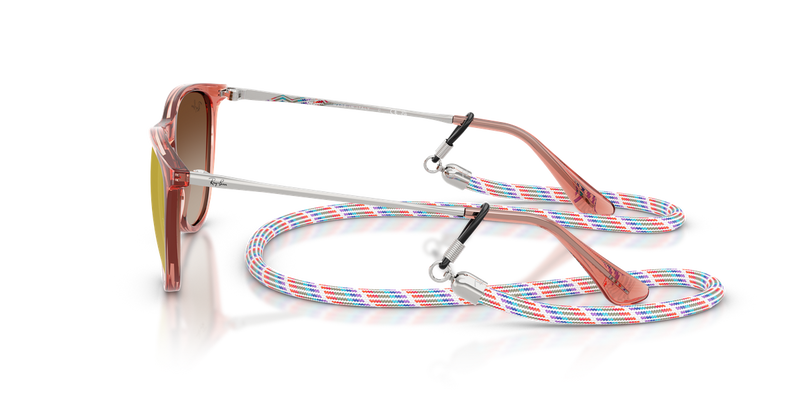Ray-Ban Junior JUNIOR ERIKA in Transparent Red - Alternate View
