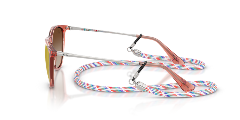 Ray-Ban Junior JUNIOR ERIKA in Transparent Red - Alternate View