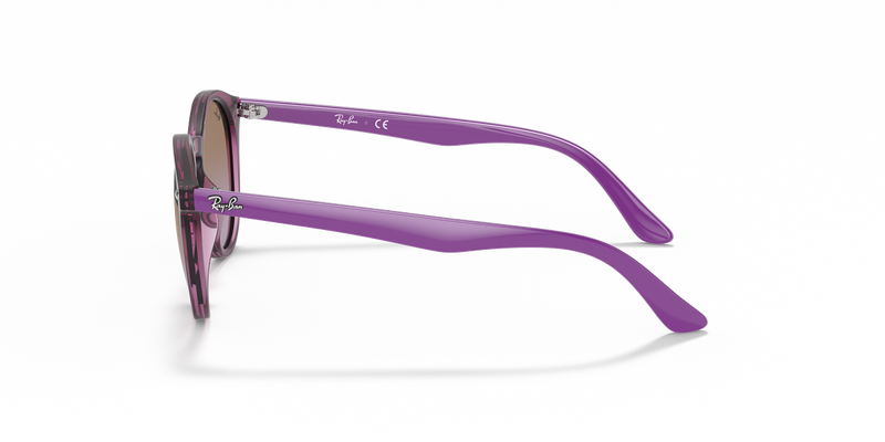 Ray-Ban Junior 0RJ9064S in Transparent Fuxia - Alternate View