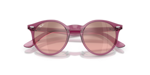 Transparent Violet / Pink Mirror Silver Gradient (71867E)