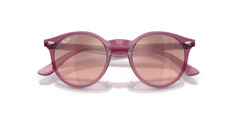 Ray-Ban Junior 0RJ9064S in Transparent Violet - Alternate View