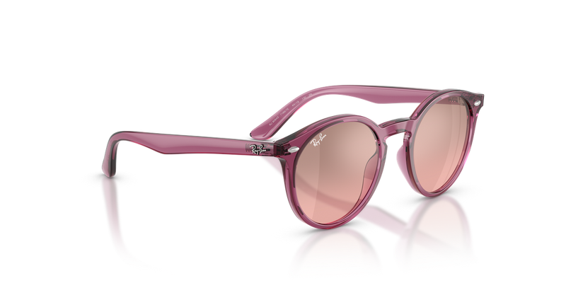 Ray-Ban Junior 0RJ9064S in Transparent Violet - Alternate View