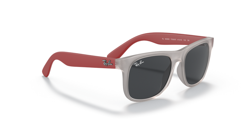 Ray-Ban Junior JUNIOR JUSTIN in Transparent Grey - Alternate View
