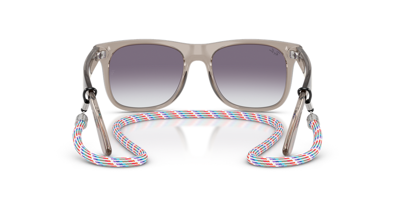 Ray-Ban Junior JUNIOR JUSTIN in Transparent Grey - Alternate View