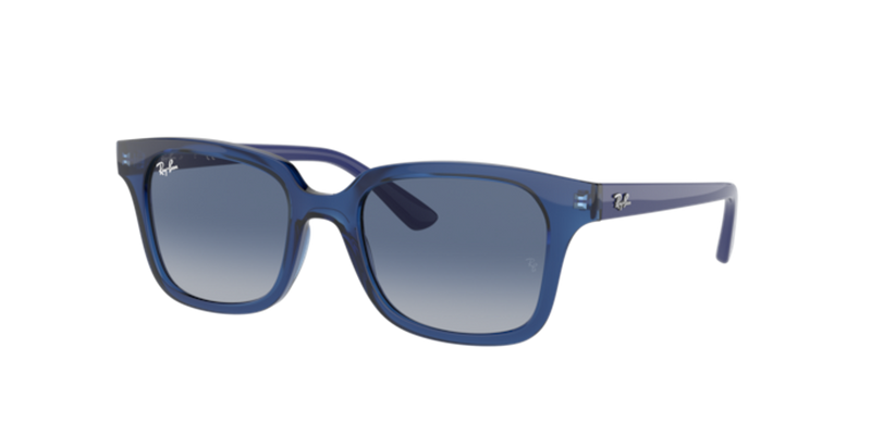 Ray-Ban Junior 0RJ9071S in Transparent Blue - Alternate View