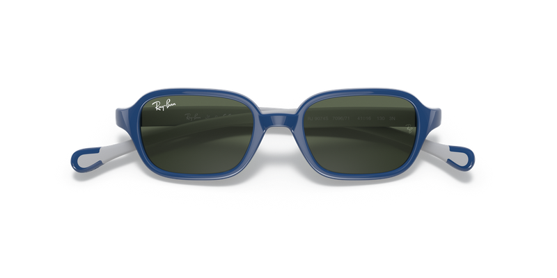 Ray-Ban Junior 0RJ9074S in Blue On Grey - Alternate View