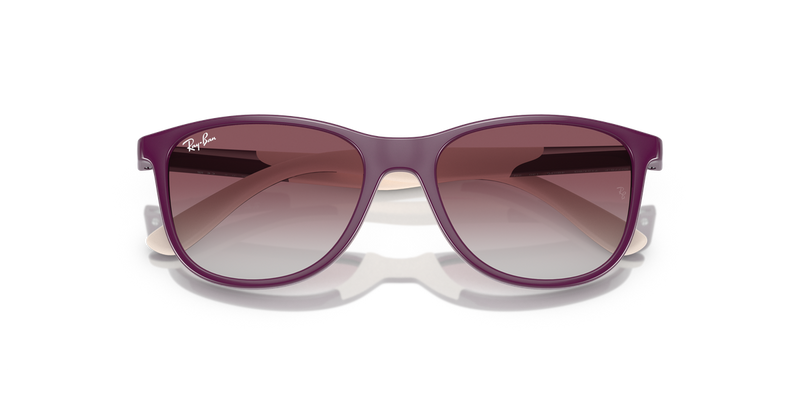 Ray-Ban Junior 0RJ9077SF in Purple On Beige - Alternate View