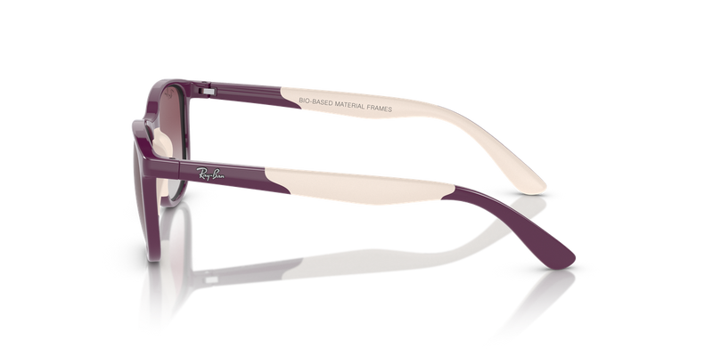 Ray-Ban Junior 0RJ9077SF in Purple On Beige - Alternate View