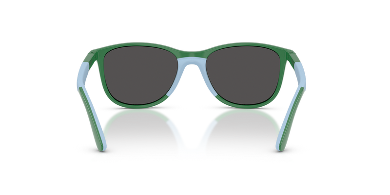 Ray-Ban Junior 0RJ9077SF in Green On Rubber Light Blue - Alternate View