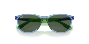 Transparent Blue / Dark Green (719471)