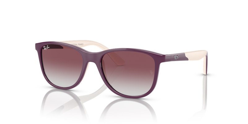 Ray-Ban Junior 0RJ9077S in Purple On Beige - Alternate View