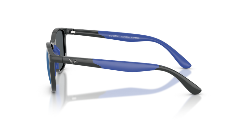 Ray-Ban Junior 0RJ9077S in Grey On Rubber Blue - Alternate View