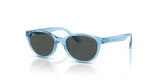 Transparent Blue / Dark Grey (716887)
