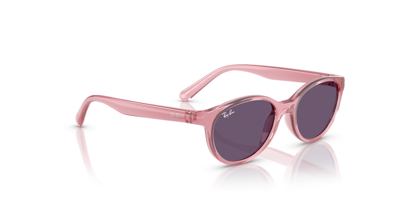 Ray-Ban Junior 0RJ9080S in Transparent Pink - Alternate View