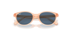 Transparent Orange / Dark Blue (717080)