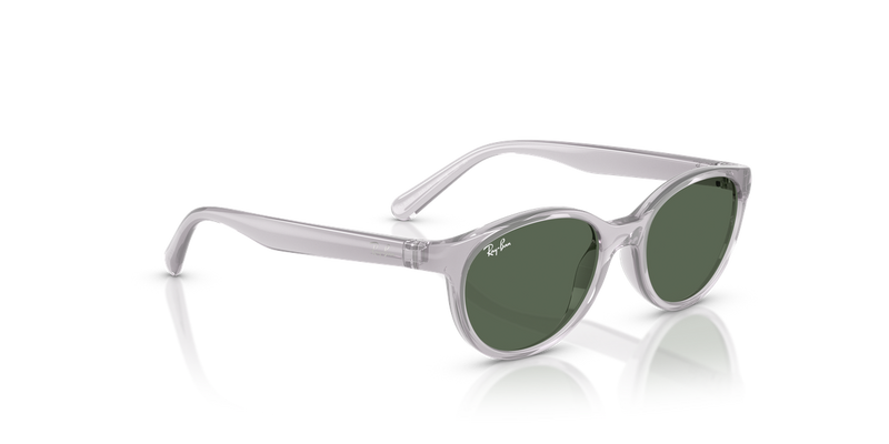 Ray-Ban Junior 0RJ9080S in Transparent Grey - Alternate View