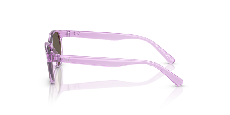 Ray-Ban Junior 0RJ9080S in Transparent Violet - Alternate View