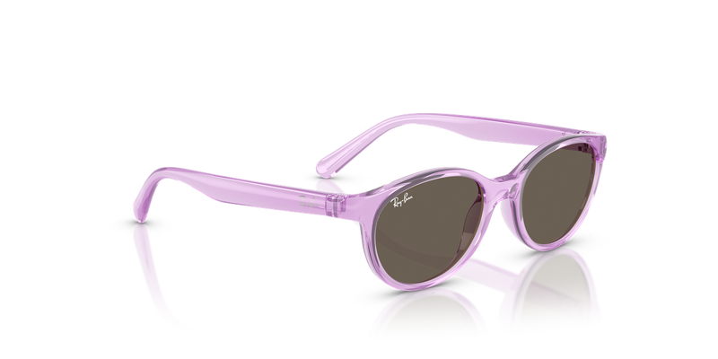 Ray-Ban Junior 0RJ9080S in Transparent Violet - Alternate View
