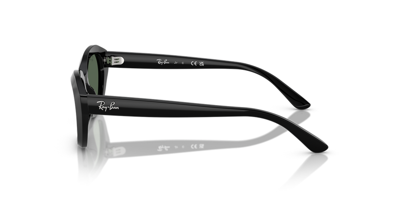 Ray-Ban Junior 0RJ9081S in Black - Back View