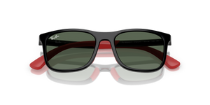 Black On Rubber Red / Dark Green (713171)