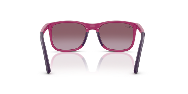 Ray-Ban Junior 0RJ9084SF in Fucsia On Rubber Vuolet - Alternate View