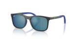 Grey On Rubber Blue / Dark Blue Mirror Blue (715155)