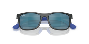 Grey On Rubber Blue / Dark Blue Mirror Blue (715155)