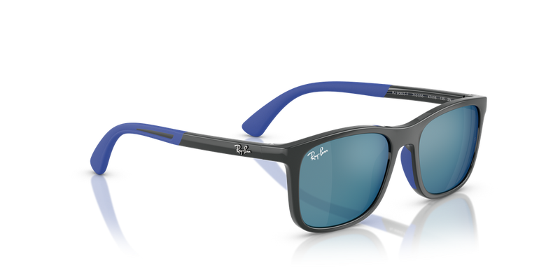 Ray-Ban Junior 0RJ9084SF in Grey On Rubber Blue - Alternate View