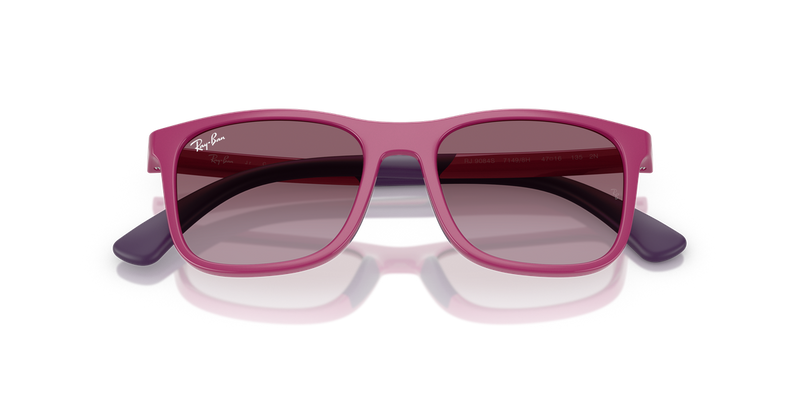 Ray-Ban Junior 0RJ9084S in Fucsia On Rubber Vuolet - Alternate View