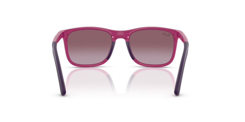 Ray-Ban Junior 0RJ9084S in Fucsia On Rubber Vuolet - Alternate View