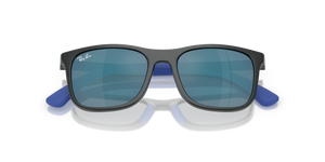 Grey On Rubber Blue / Dark Blue Mirror Blue (715155)