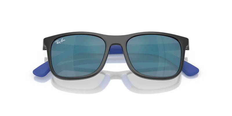 Ray-Ban Junior 0RJ9084S in Grey On Rubber Blue - Alternate View