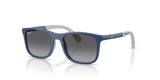 Blue On Rubber Grey / Light Brown Polarized (7187T3)