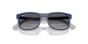 Blue On Rubber Grey / Light Brown Polarized (7187T3)